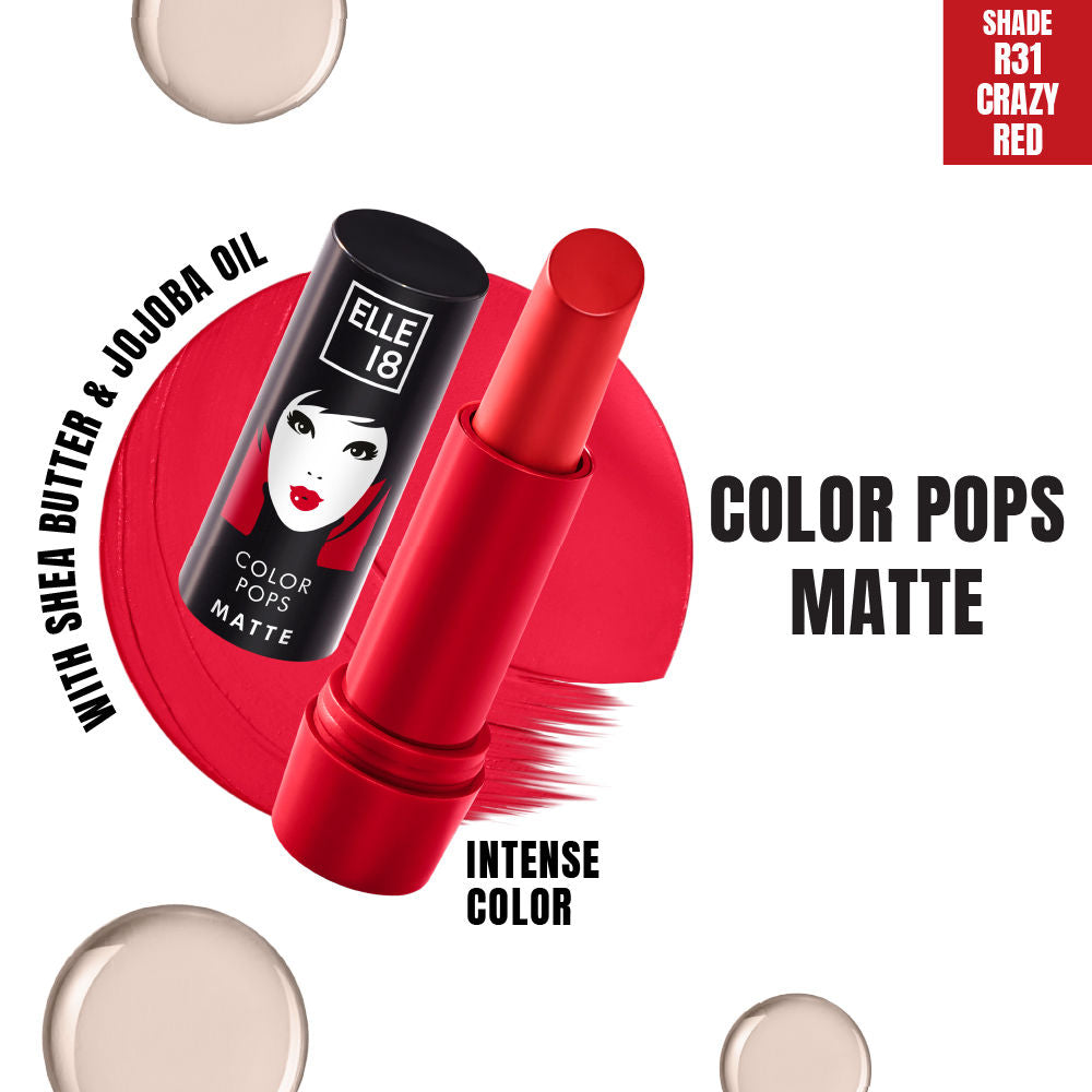 Color Pop Matte Lip Color - R31 Crazy Red