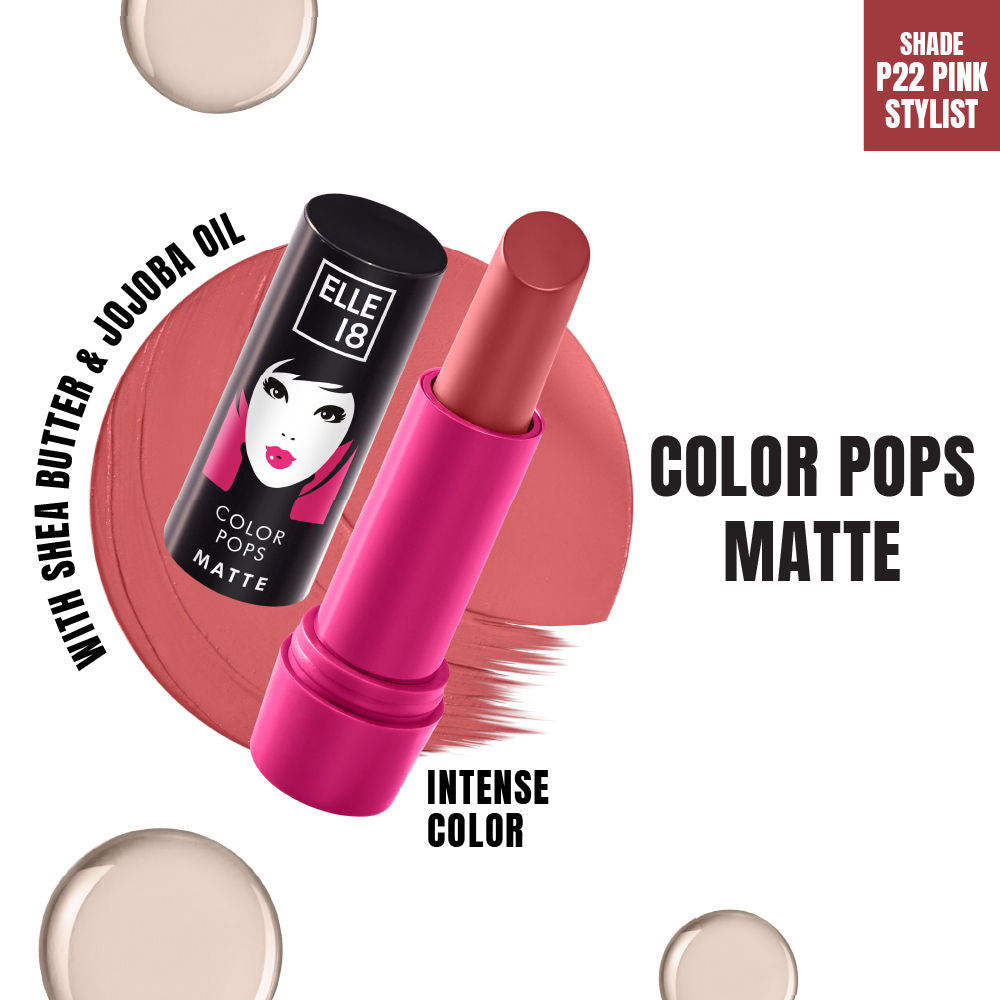 Color Pop Matte Lip Color - P22 Pink Stylist