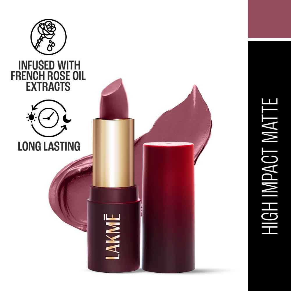 Forever Matte Lipstick, Made With French Rose Oil Extracts - Mauve Envy