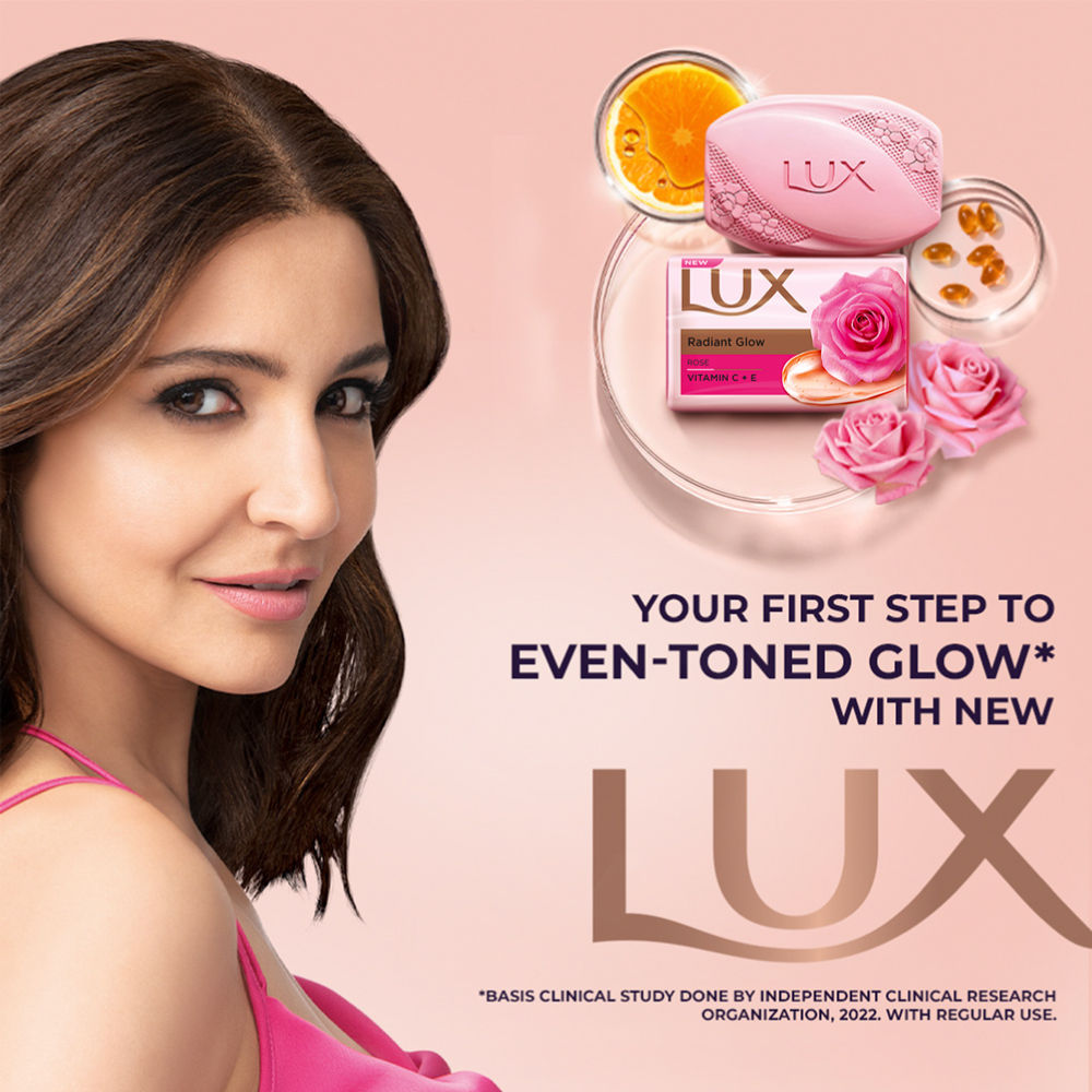 Even-Toned Glow Bathing Soap Infused With Vitamin C & E - Buy 4 Get 1 Free