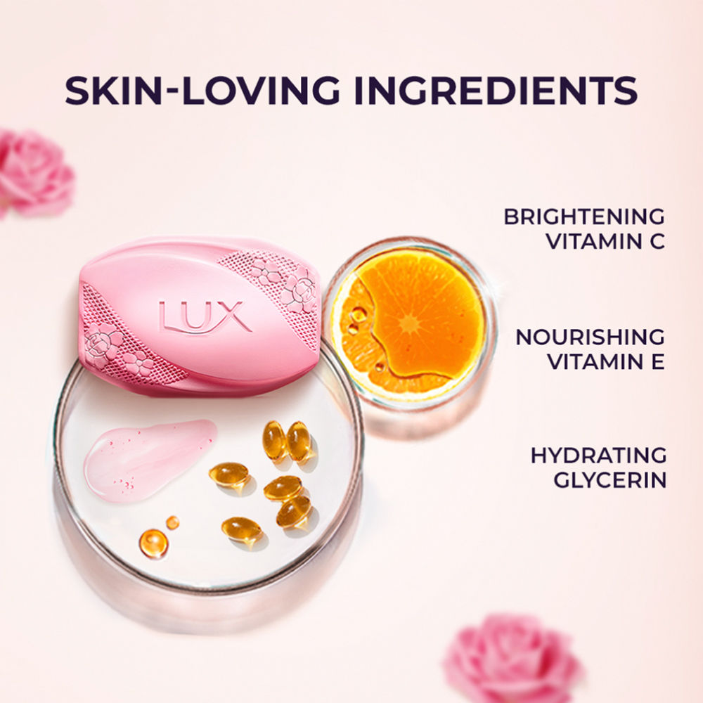 Even-Toned Glow Bathing Soap Infused With Vitamin C & E - Buy 4 Get 1 Free