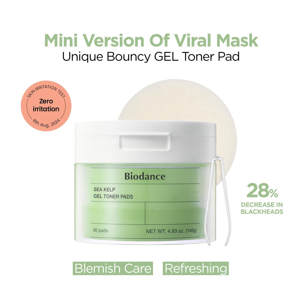 Sea Kelp Gel Toner Pads