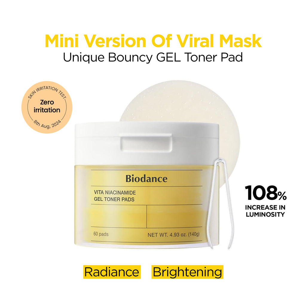 Vita Niacinamide Gel Toner Pads