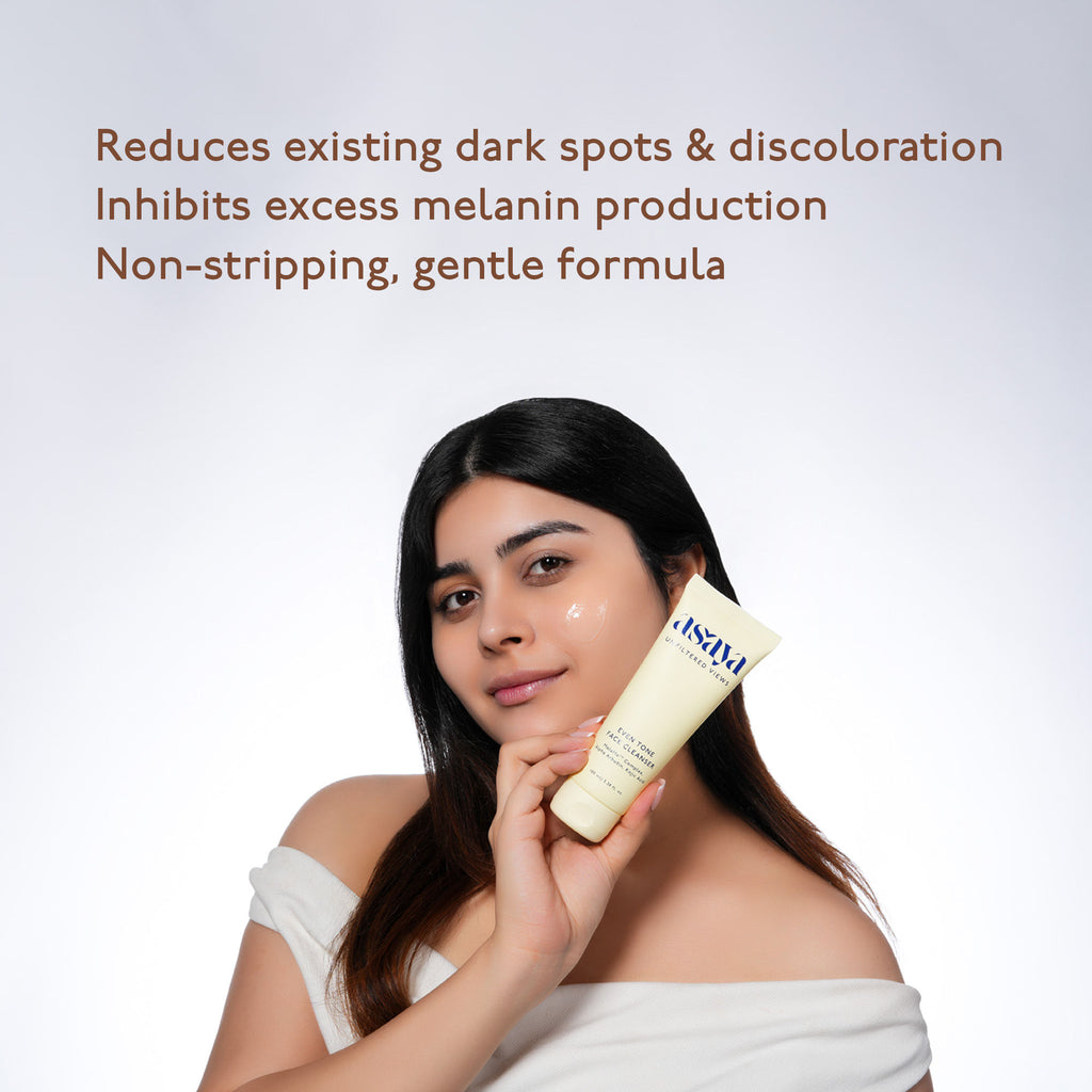 Dark Spot Even Tone Face Wash for Men & Women with MelaMe Complex, Kojic Acid & Alpha Arbutin