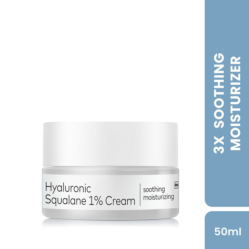 Alltimate Hyaluronic Squalane 1% Cream - Korean Day & Night Hydrating Moisturizer