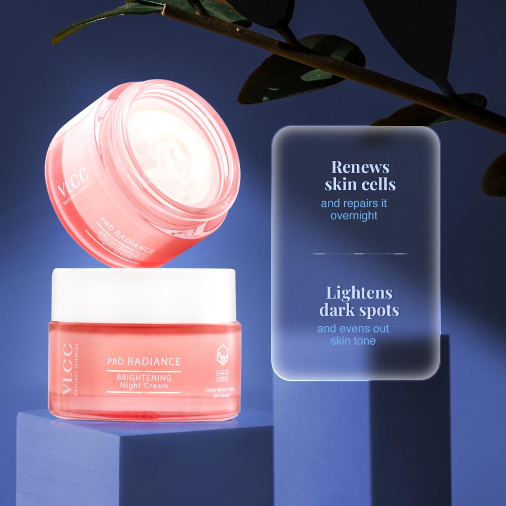 Pro Radiance Skin Brightening Night Cream For Hydrate & Repair Skin
