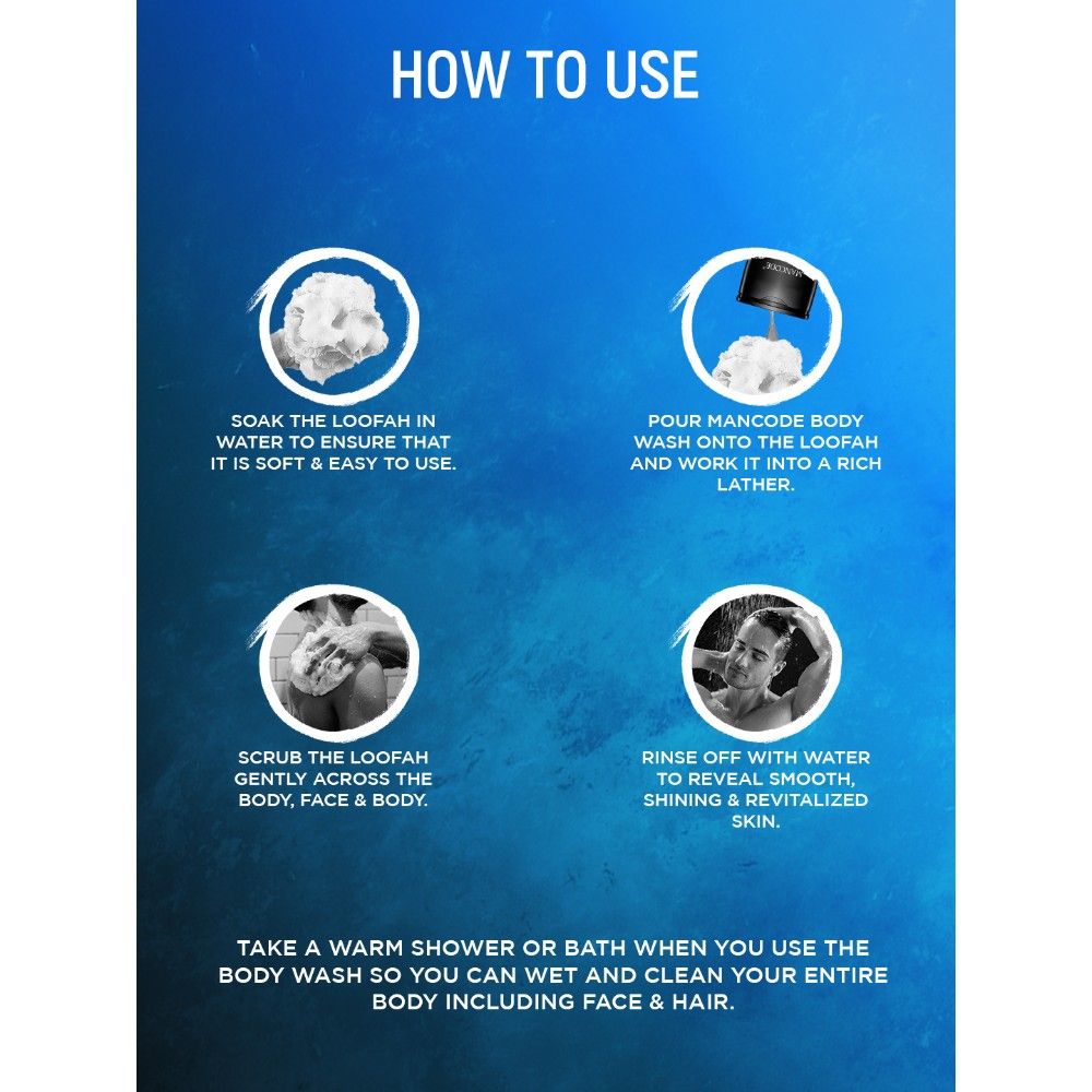 Hydro Body Wash 3 In 1 Body Wash Face Wash Hair Shampoo For Men