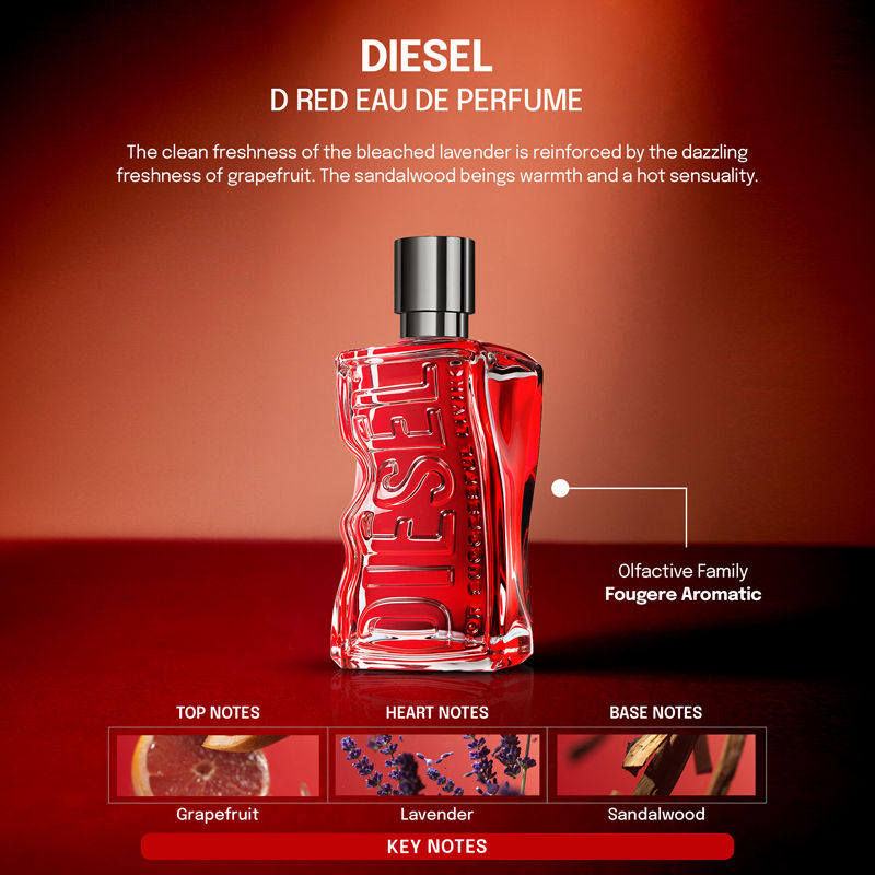 D Red Eau De Parfum For Him
