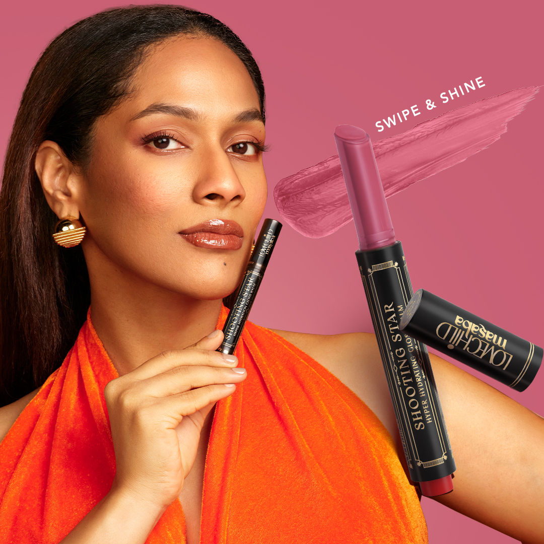 Shooting Star Hyper Hydrating Gloss Balm, Enriched with Peptides, Shea Butter & Jojoba Oil