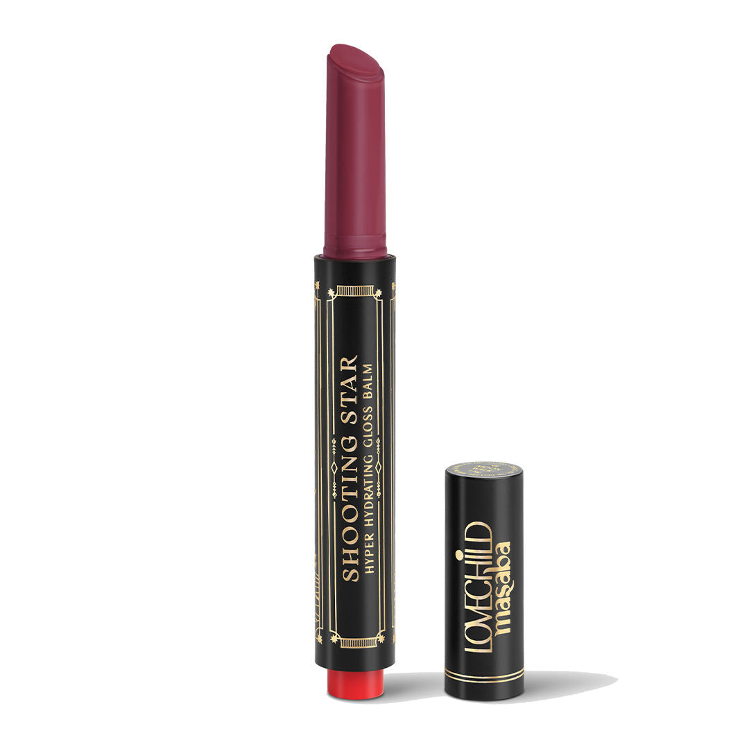 Shooting Star Hyper Hydrating Gloss Balm, Enriched with Peptides, Shea Butter & Jojoba Oil