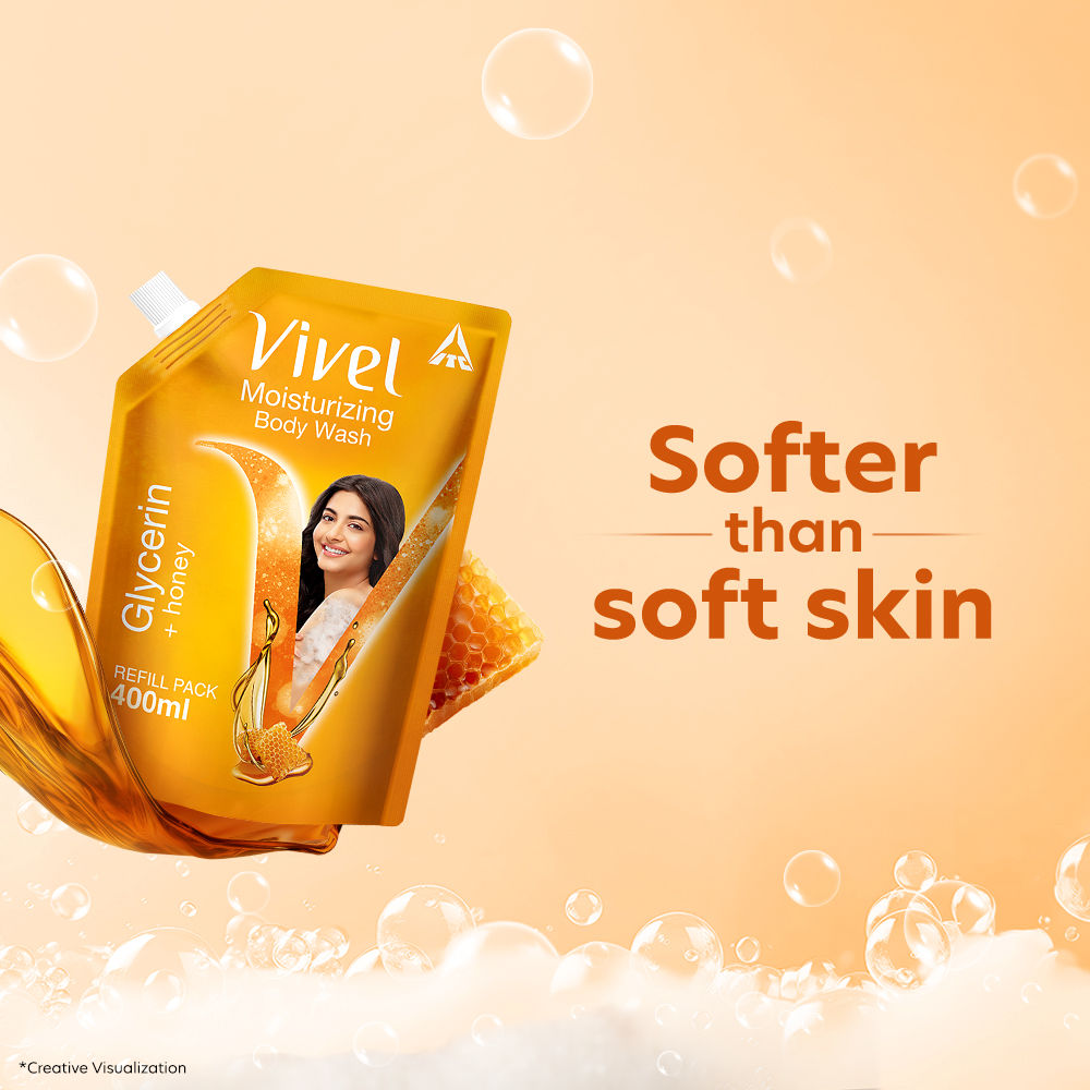 Moisturizing Bodywash Glycerin + Honey Refill Pack