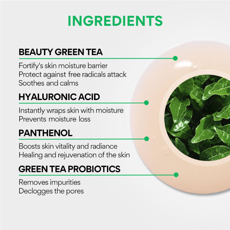 Green Tea Hyaluronic Lotion - Lightweight & Refreshing Care