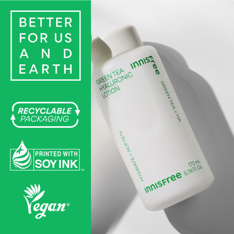 Green Tea Hyaluronic Lotion - Lightweight & Refreshing Care