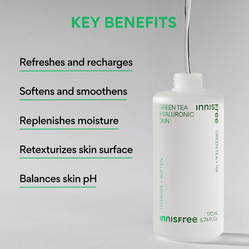 Green Tea Hyaluronic Toner - Hydrating & Refreshing Skin