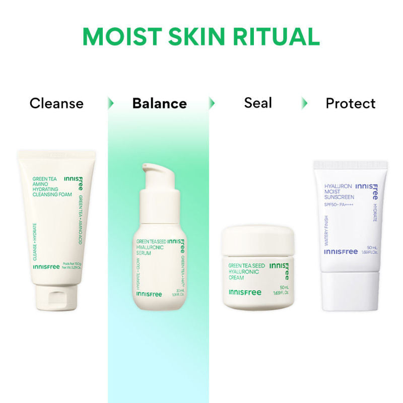 Hyaluronic Acid Green Tea Seed Serum For Glowing & Hydrated Skin