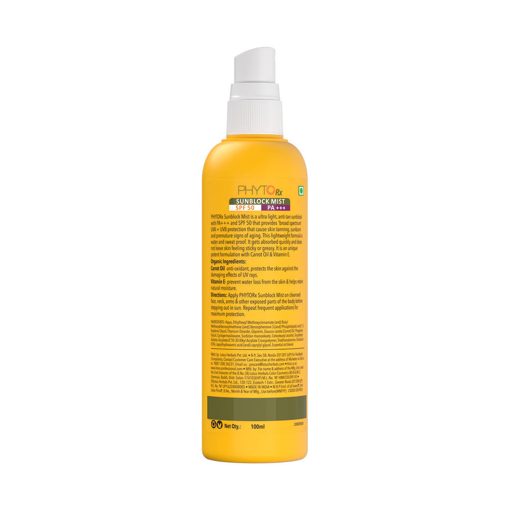 Lotus Professional Phyto-Rx Sunblock Mist SPF 50 Pa+++
