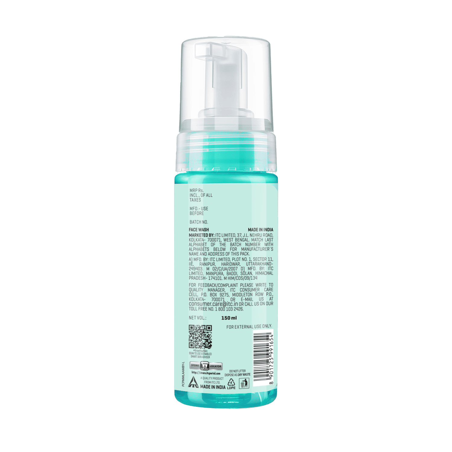 Acne Avert Cleansing Mousse, Foaming Face Wash With Salicylic Acid, Reduces Acne