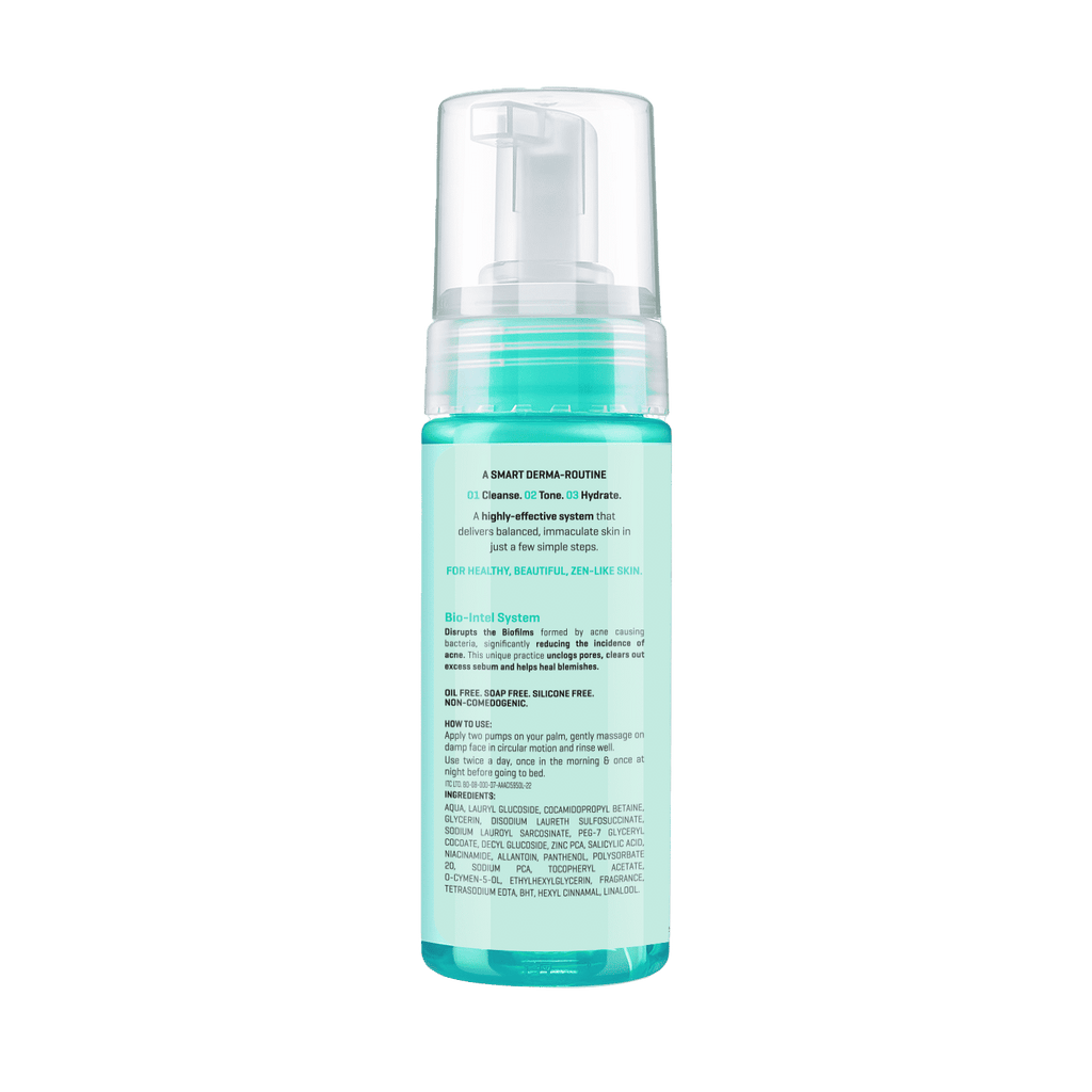 Acne Avert Cleansing Mousse, Foaming Face Wash With Salicylic Acid, Reduces Acne