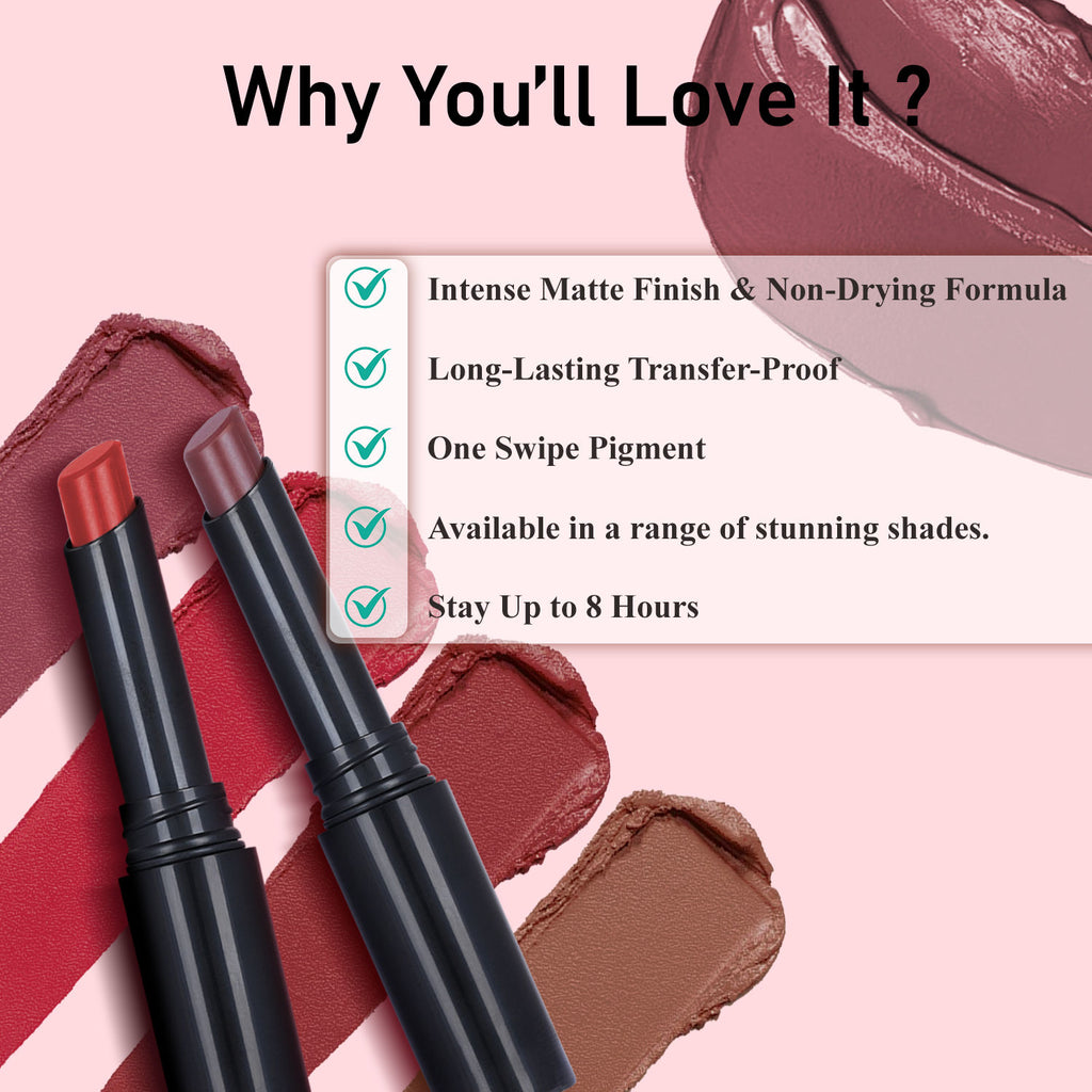 Play All Day Non Transfer Lipstick