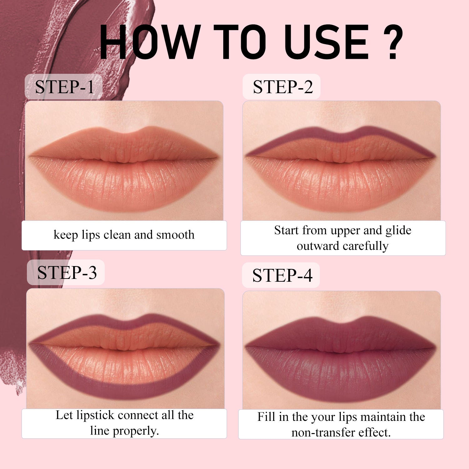 Play All Day Non Transfer Lipstick