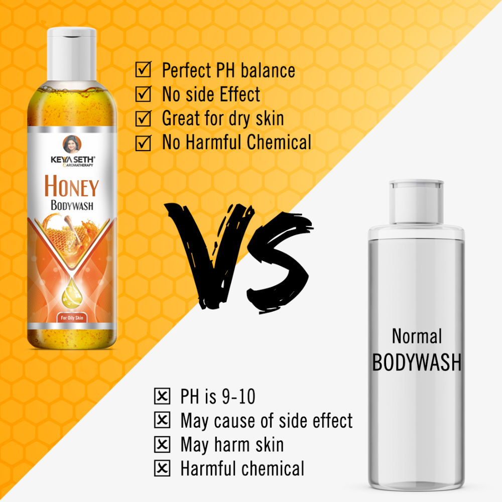 Honey Bodywash for Oily Skin