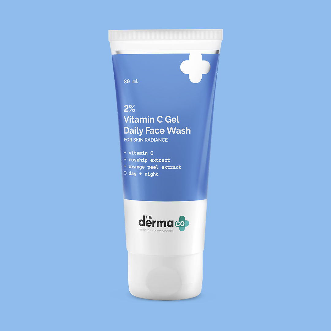 2% Vitamin C Gel Daily Face Wash With Rosehip & Orange Peel Extract