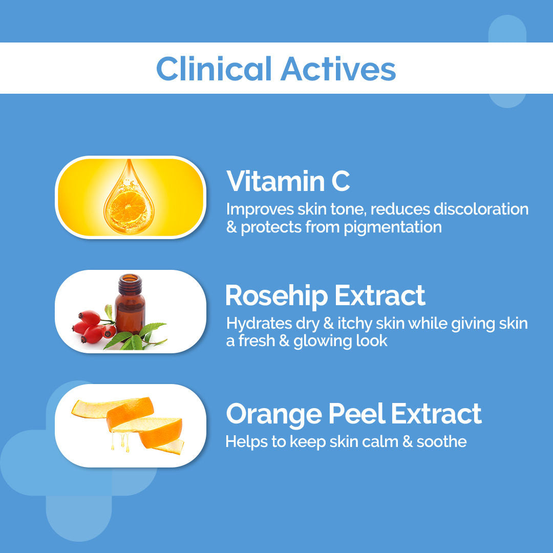 2% Vitamin C Gel Daily Face Wash With Rosehip & Orange Peel Extract