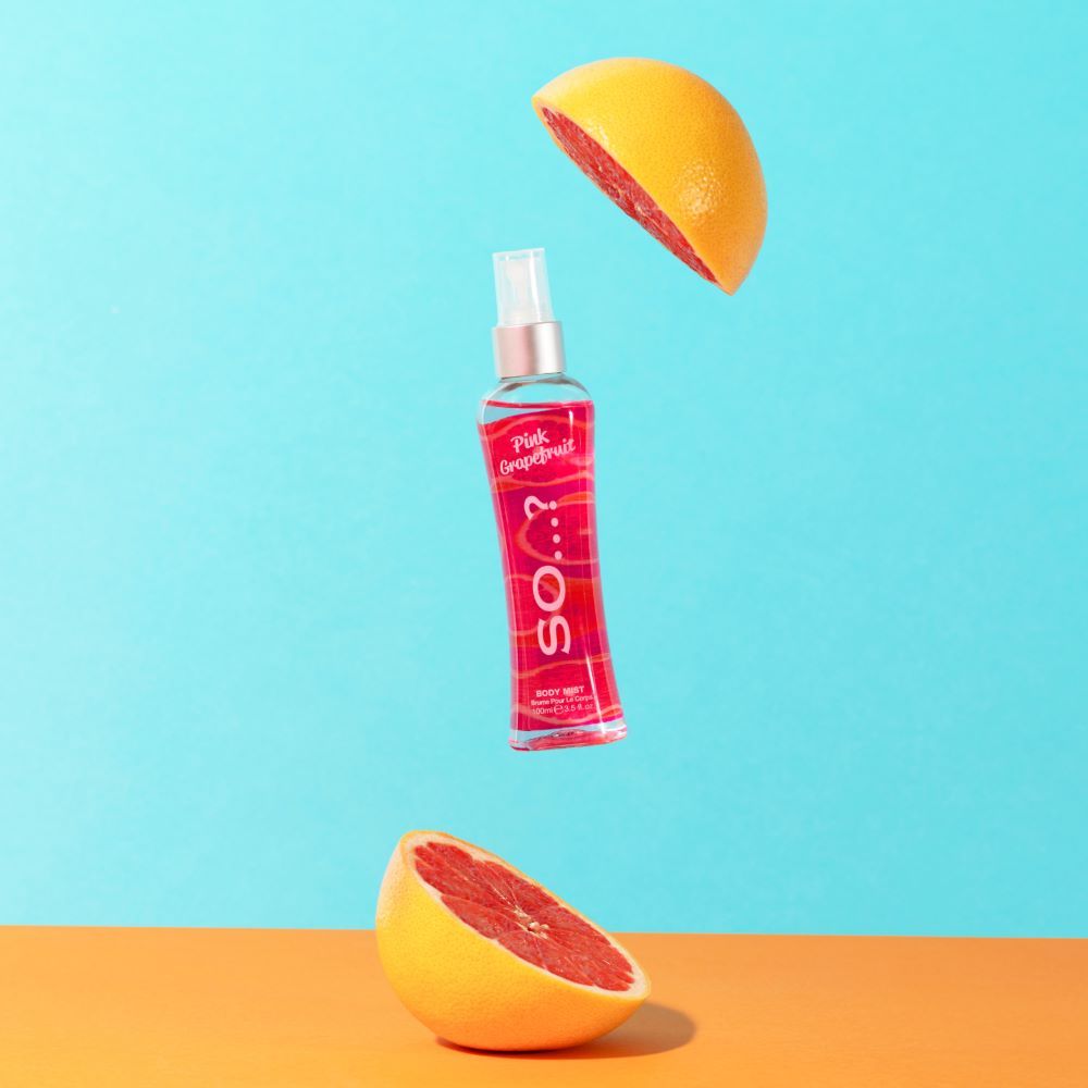 Pink Grapefruit Body Mist Fragrance Spray For Her