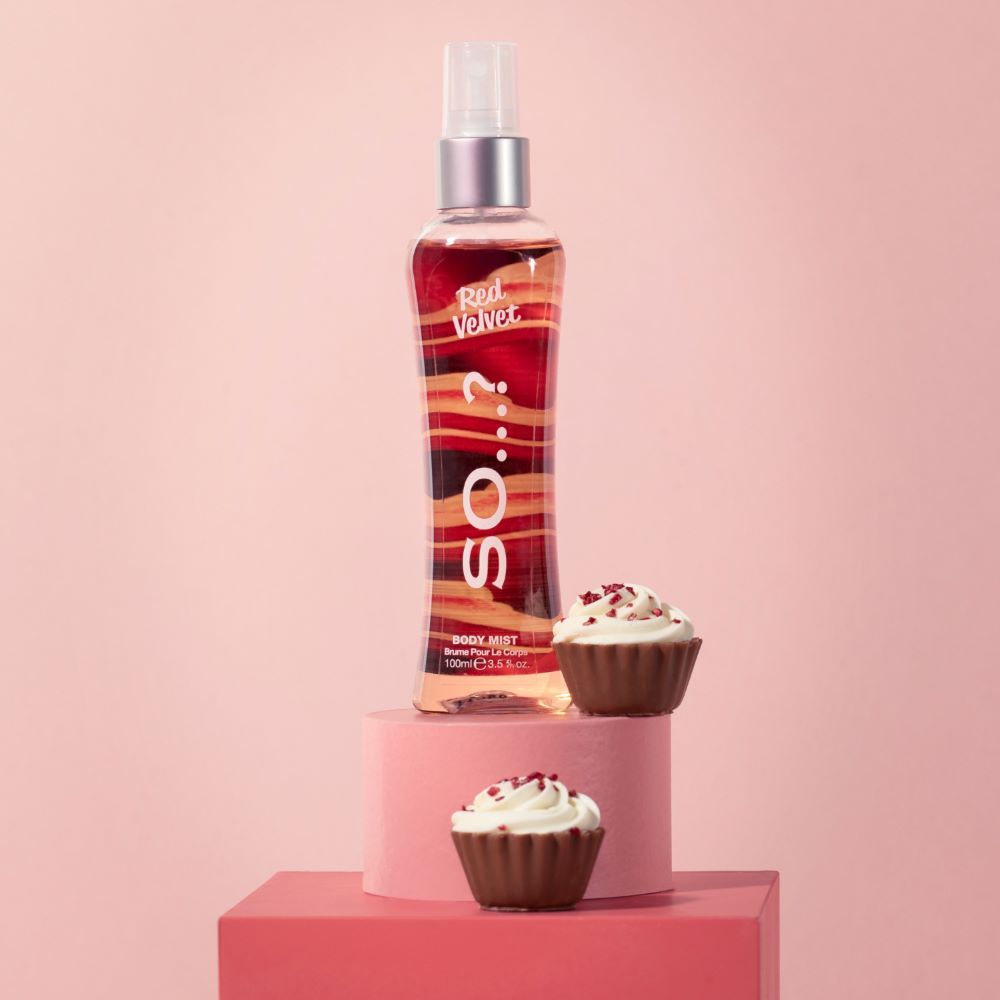 Red Velvet Body Mist Fragrance Spray For Her