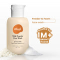 Milk Powder Face Wash For Deep Cleansing With Rice Milk, Papain Enzymes & Hyaluronic Acid