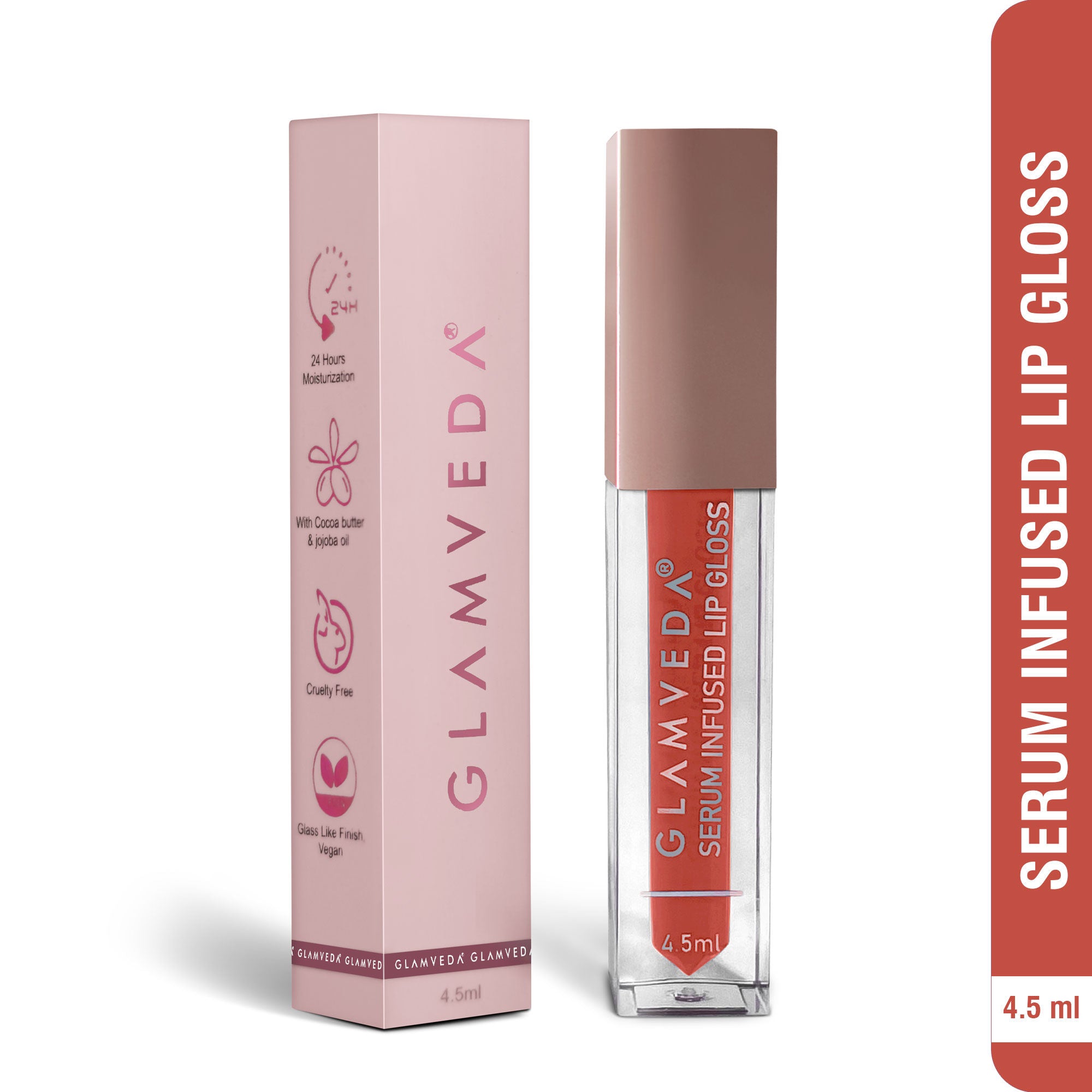 High Shine Serum Infused Lip Gloss - Pink In Paris
