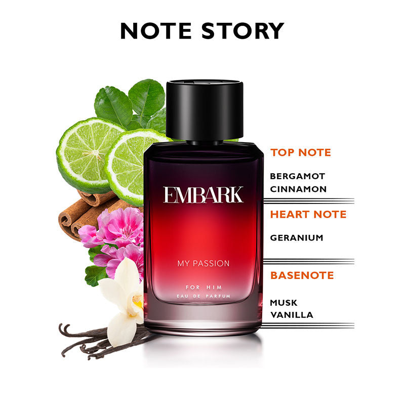 My Passion For Him -Eau De Parfum Natural Spray