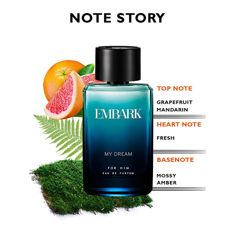 My Dream For Him-Eau De Parfum Fragrance Mist, Perfume For Men