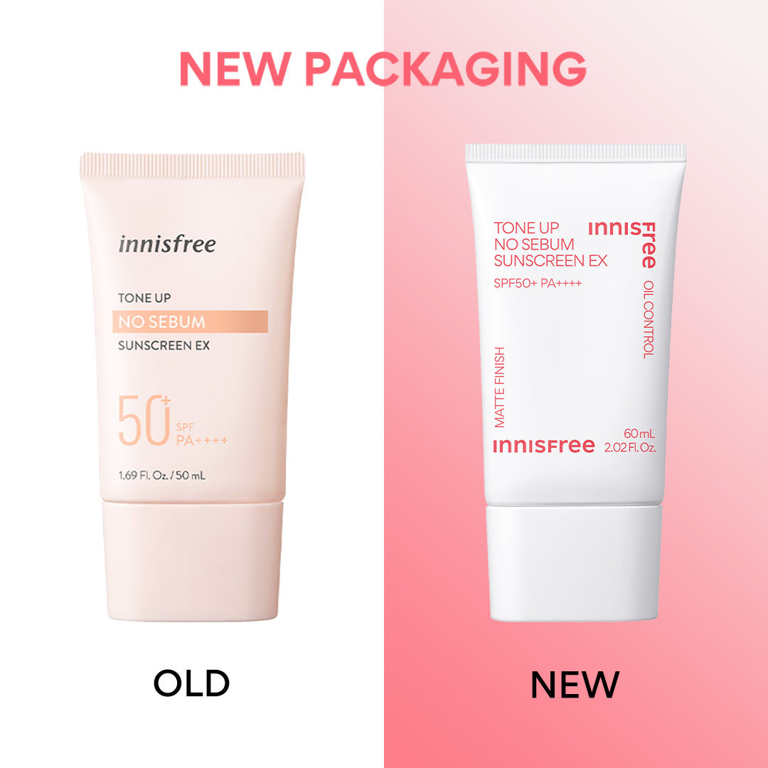 Tone Up No Sebum Sunscreen EX SPF 50+ PA++++ For Oil Control - Matte Finish