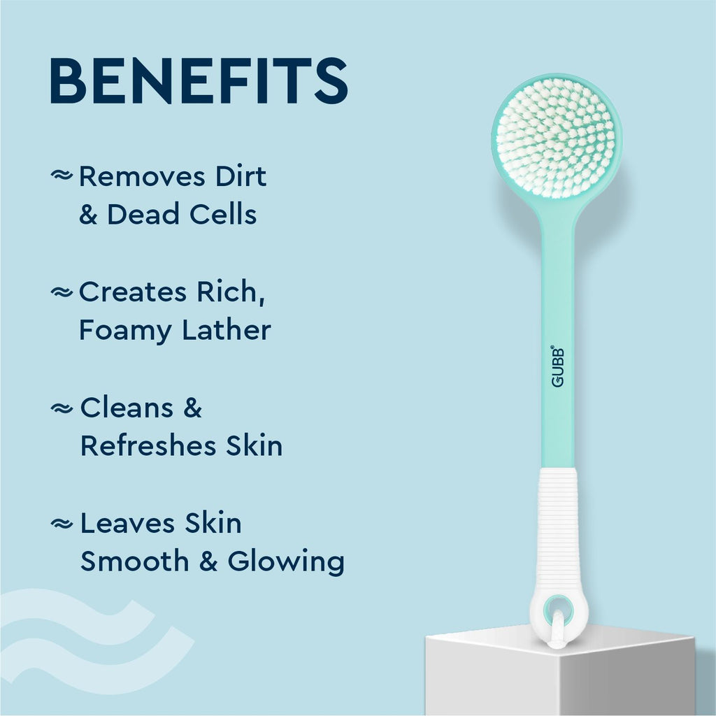 Body Scrub Bath Brush With Long Handle