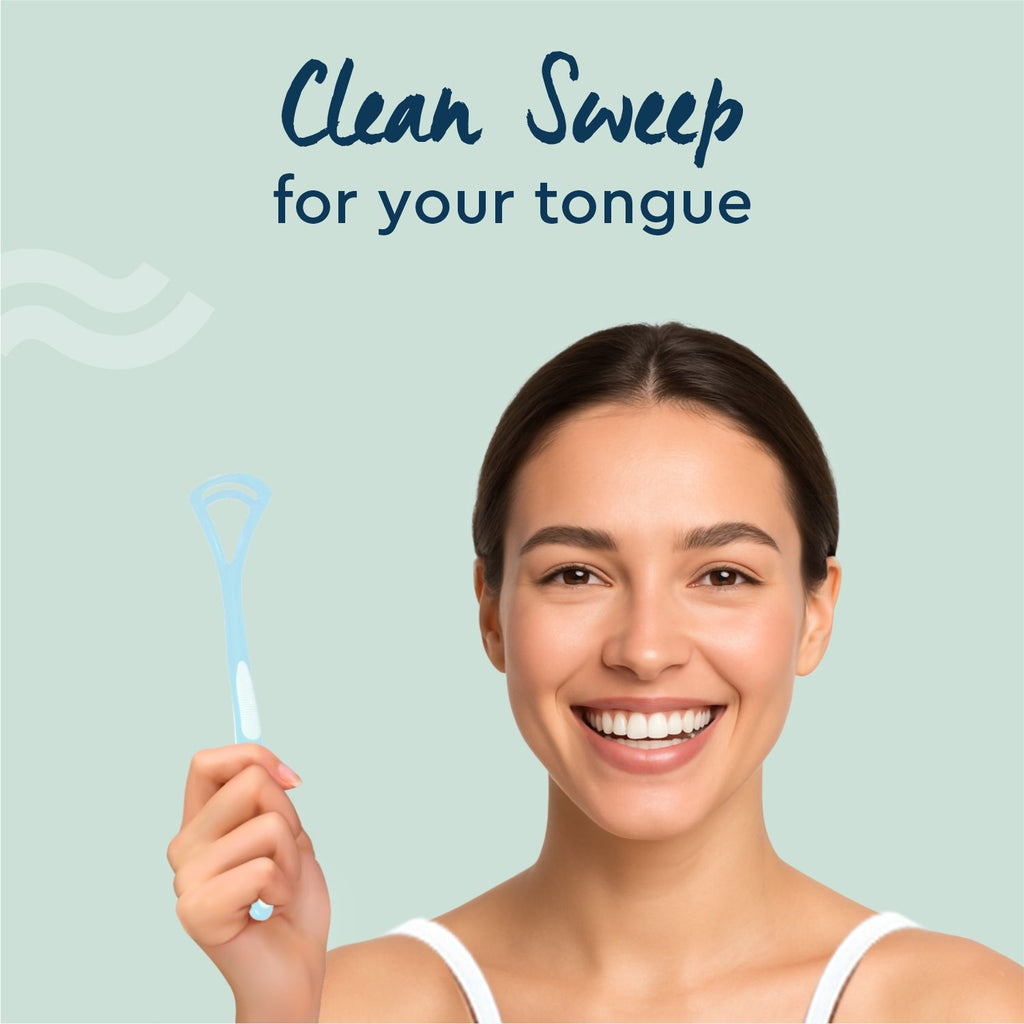 Plastic Tongue Cleaner For Men and Women With Handle