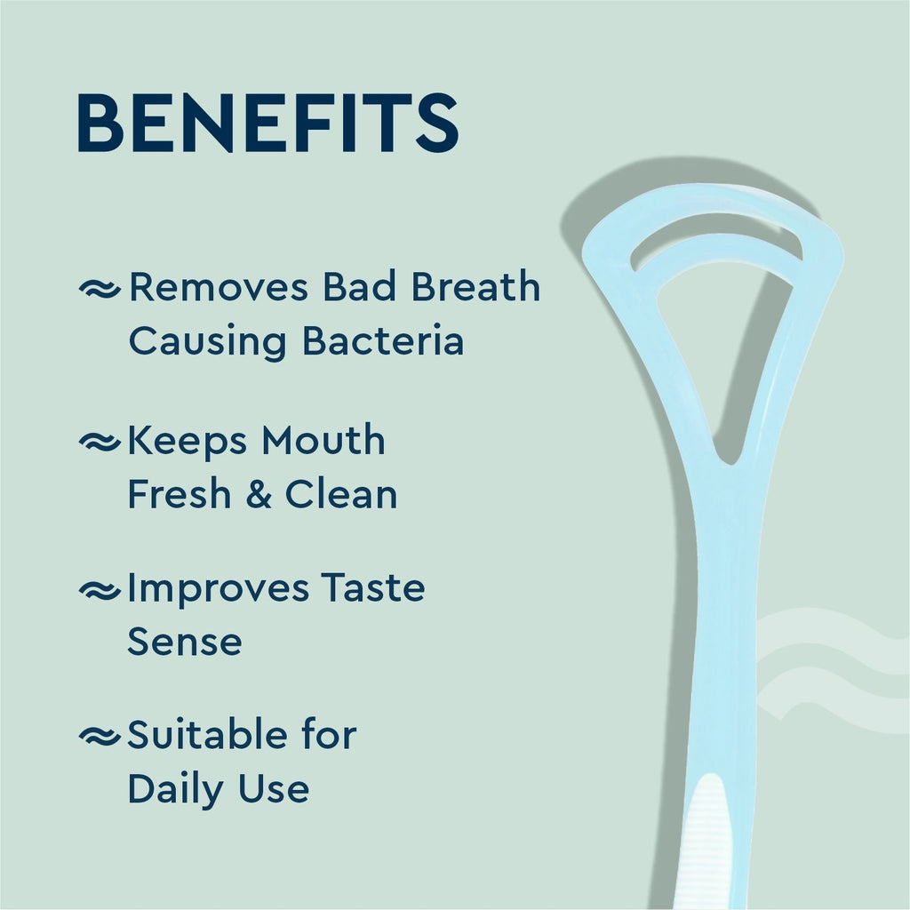Plastic Tongue Cleaner For Men and Women With Handle