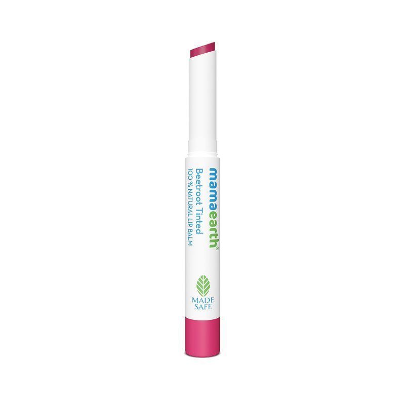 Beetroot Tinted Lip Balm with Beeswax for 12 Hour Moisturization