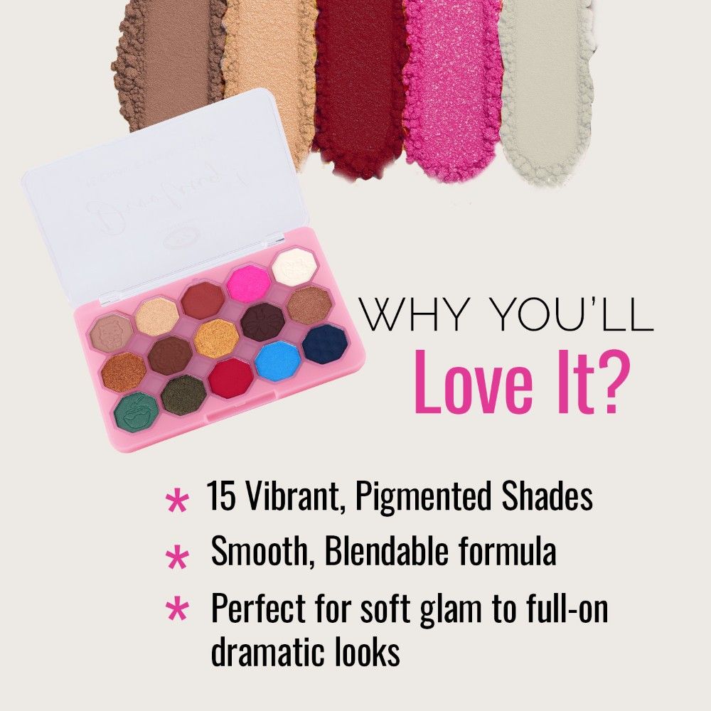 Drooling 15 Colour Eyeshadow Palette