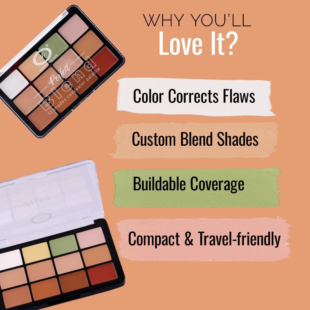 Perfect Blend 12 Shades Concealer Palette
