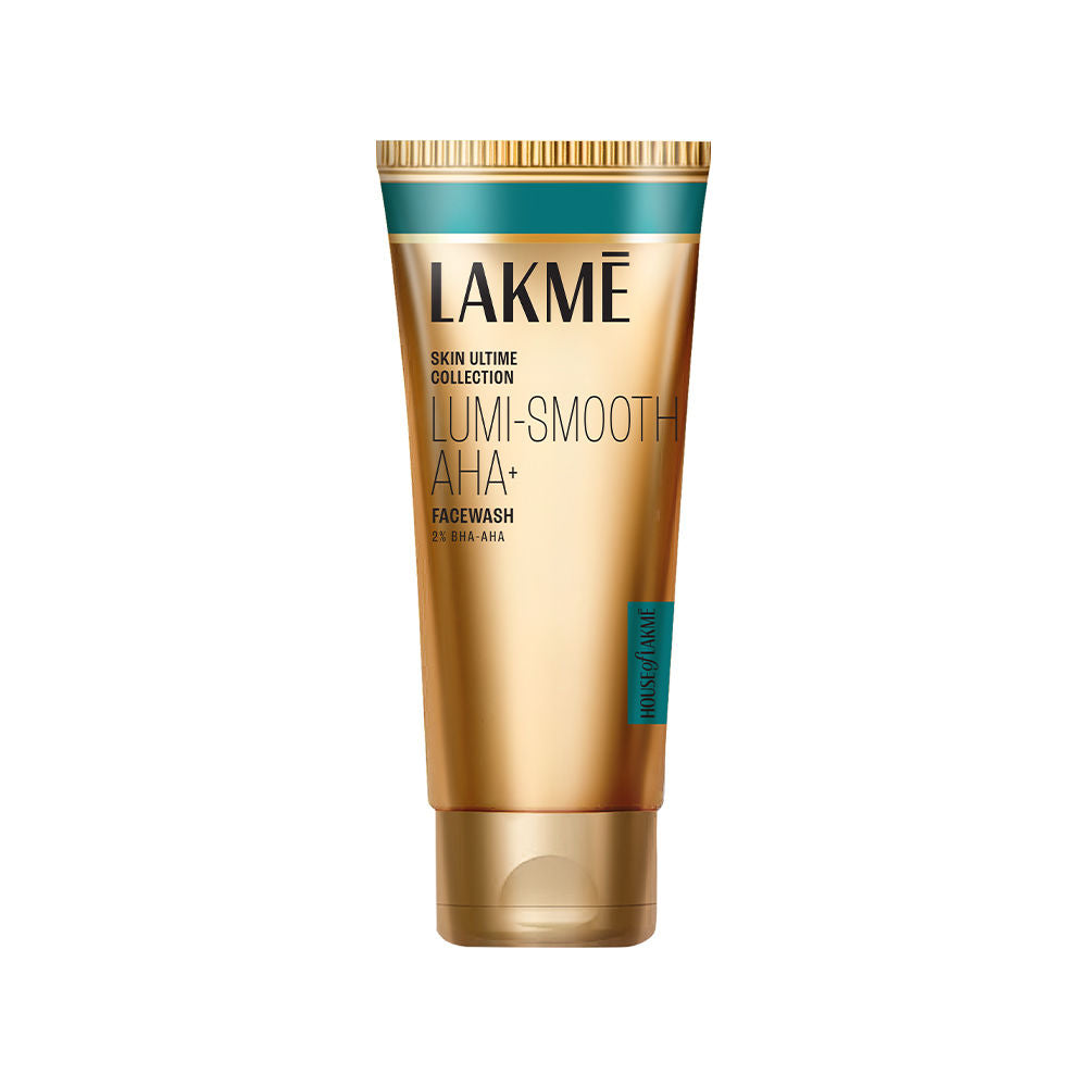 Lumi-Smooth AHA+ Facewash with 2% Salicylic & Lactic Acid for Glowing Skin