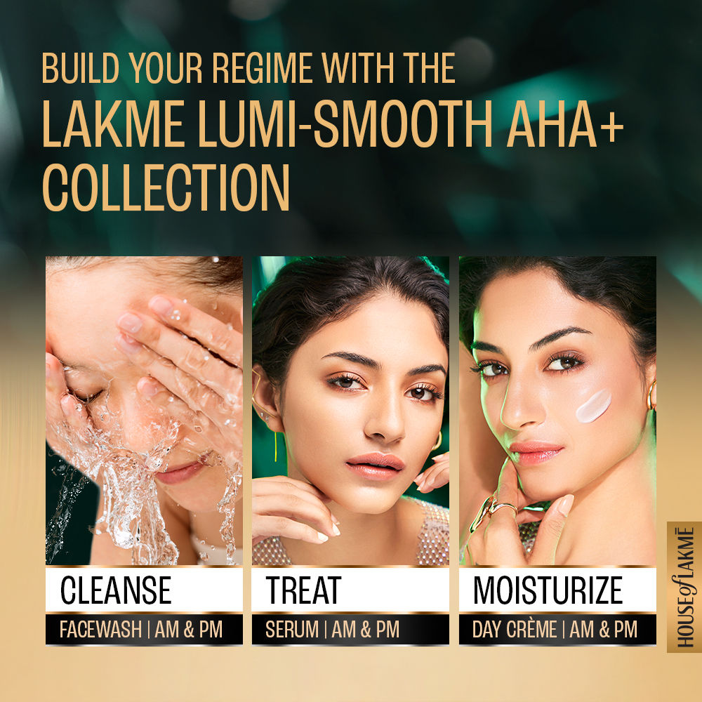 Lumi-Smooth AHA+ Facewash with 2% Salicylic & Lactic Acid for Glowing Skin