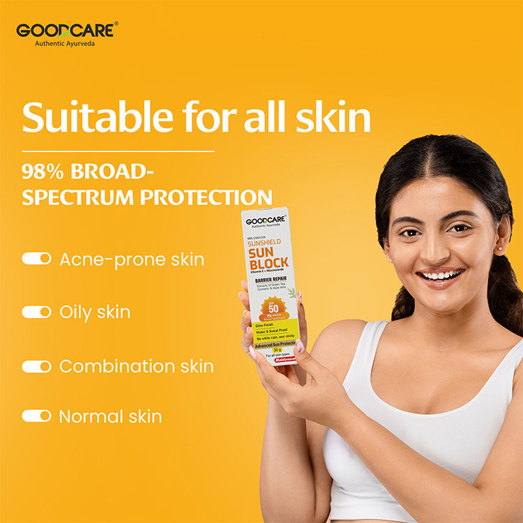 Sun Block SPF 50 PA++++ With Vitamin E & Niacinamide, No White Cast Sunscreen