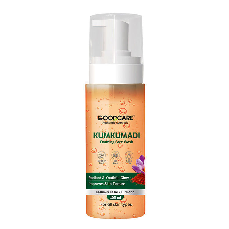 Ayurvedic Kumkumadi Foaming Face Wash With Saffron & Turmeric