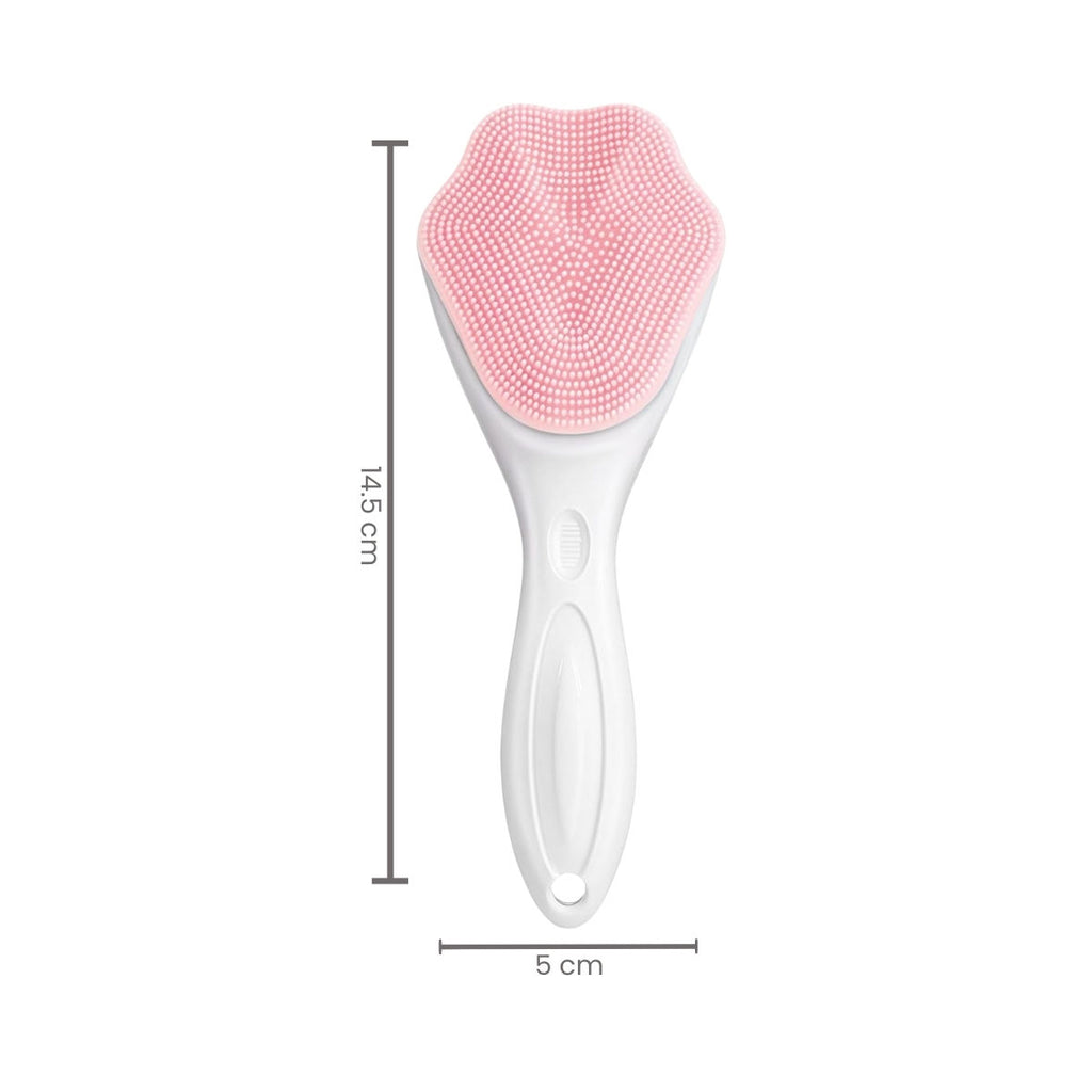 Face Scrubber Brush Silicone Facial Cleansing Tool for Gentle Exfoliation & Blackhead Removal