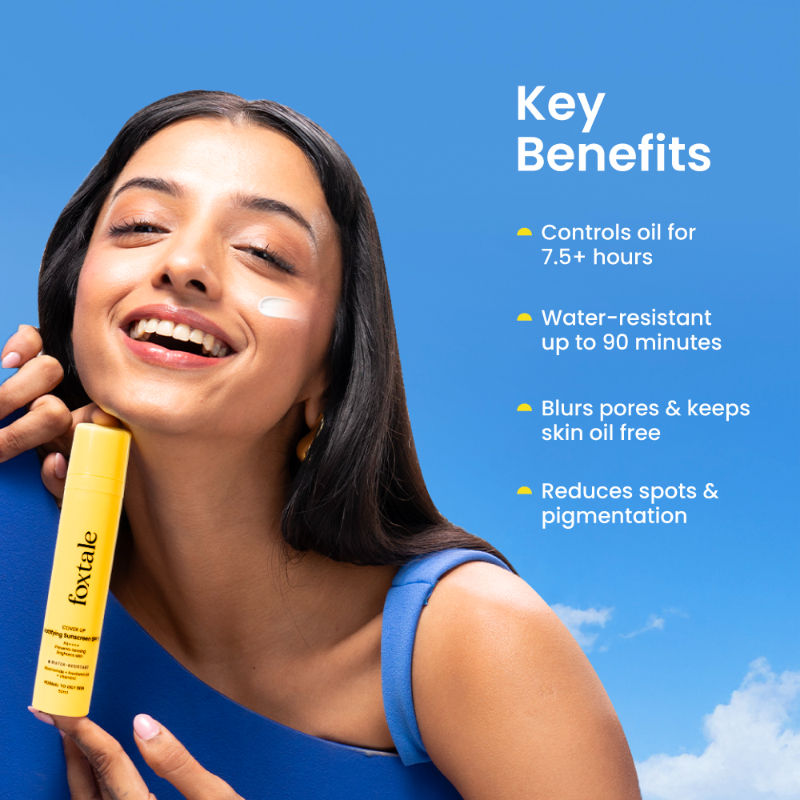 SPF 70 Gel-Cream Sunscreen for Oily Skin with PA++++ & Niacinamide