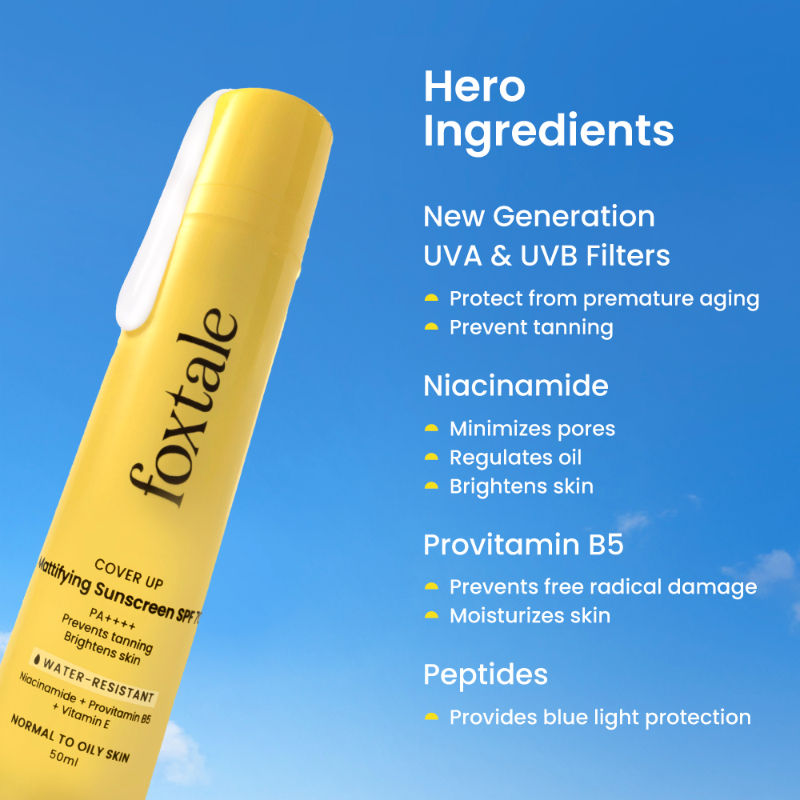 SPF 70 Gel-Cream Sunscreen for Oily Skin with PA++++ & Niacinamide