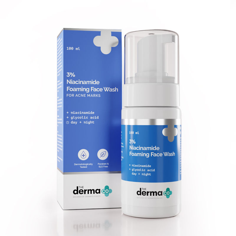 3% Niacinamide Foaming Daily Face Wash For Acne Marks