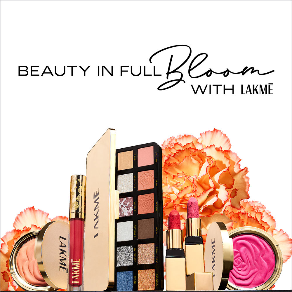 Rouge Bloom Eyeshadow Pro-Palette, 18 Shades For Infinite Looks, Infused With Rose Oil
