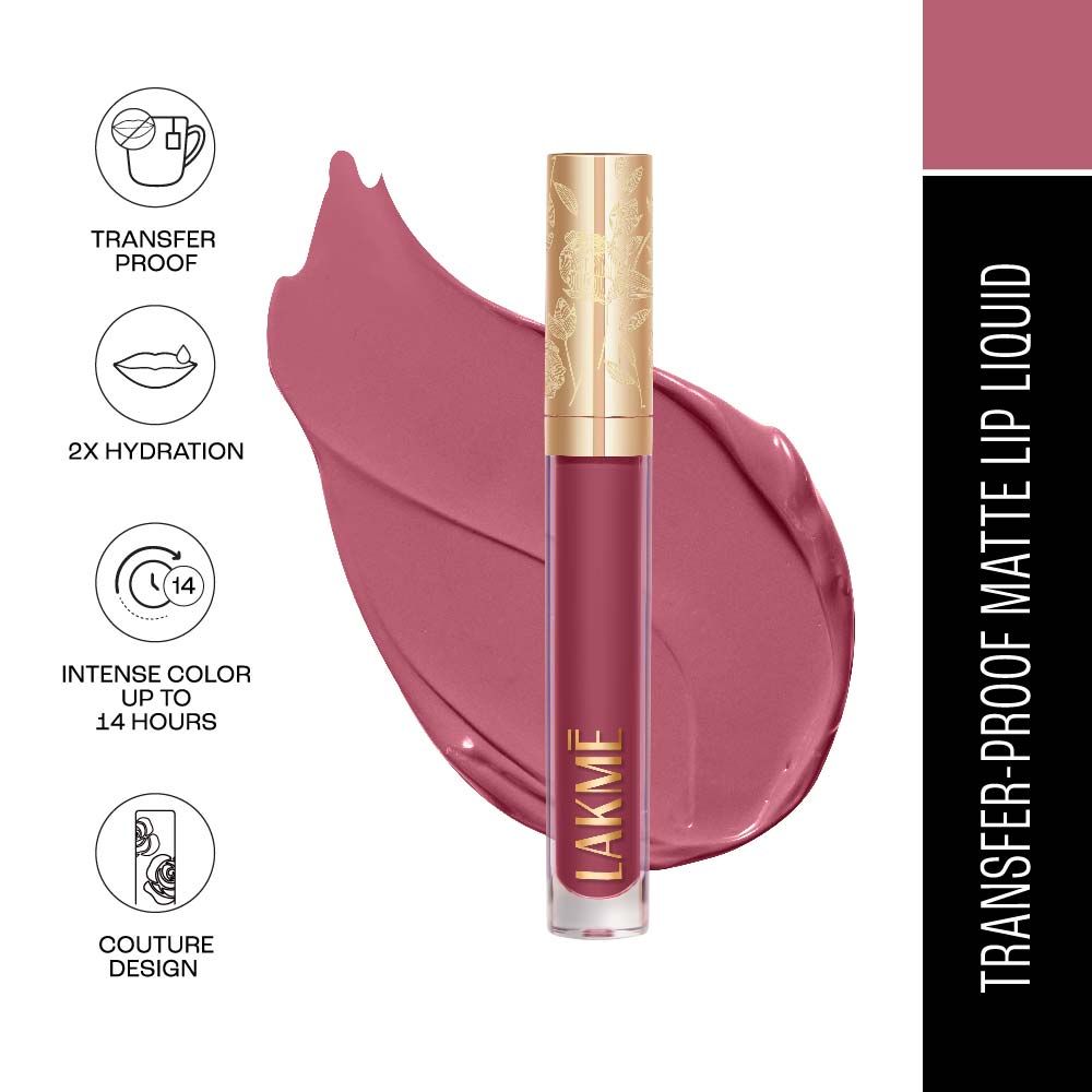 Rouge Bloom Matte Lip Liquid - Blushing Bae 204